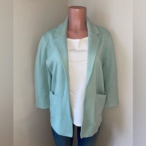 J. Crew Sophie open-front sweater-blazer